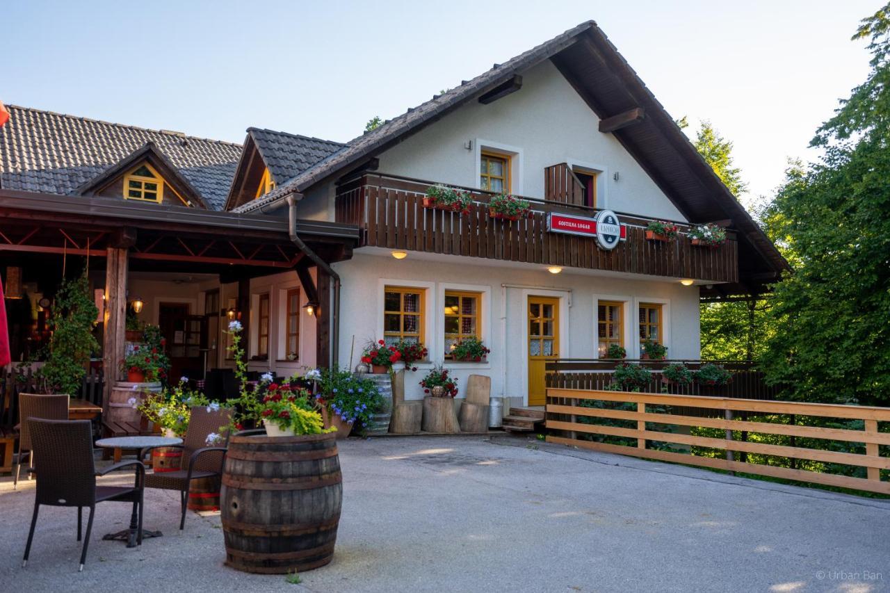 Hotel Gostilna Logar Hotemaze Exterior foto